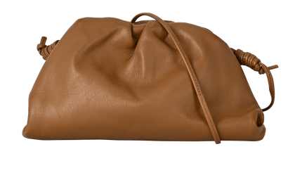 Mini Pouch, £650, Handbags, Brown, Leather, Front view